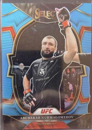 Abubakar Nurmagomedov 2023 Panini Select UFC Concourse #8 Light Blue