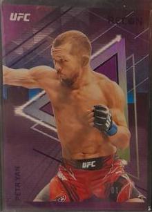 Petr Yan 2022 Panini Chronicles UFC Base Recon #232 Purple