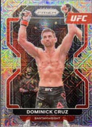 Dominick Cruz 2022 Panini Prizm UFC Base #103 Mojo