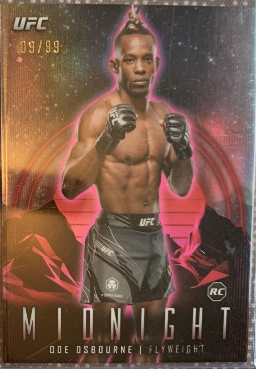 Ode Osbourne 2024 Topps Midnight UFC Base #19 Twilight