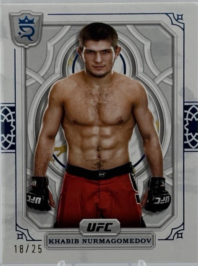 Khabib Nurmagomedov 2024 Topps Royalty UFC Base #13 Blue