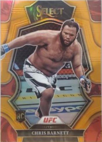 Chris Barnett 2023 Panini Select UFC Premier Level #170 Orange