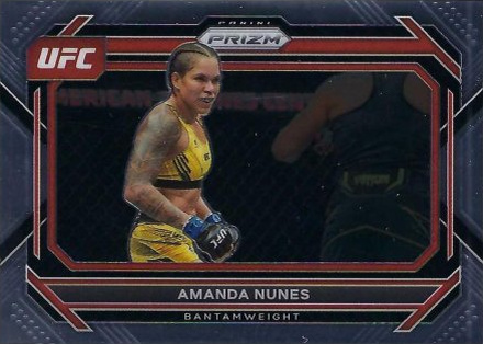 Amanda Nunes 2023 Panini Prizm UFC Base #66 Black