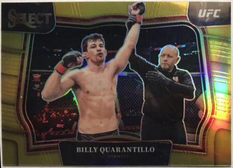 Billy Quarantillo 2023 Panini Select UFC Octagonside #274 Gold