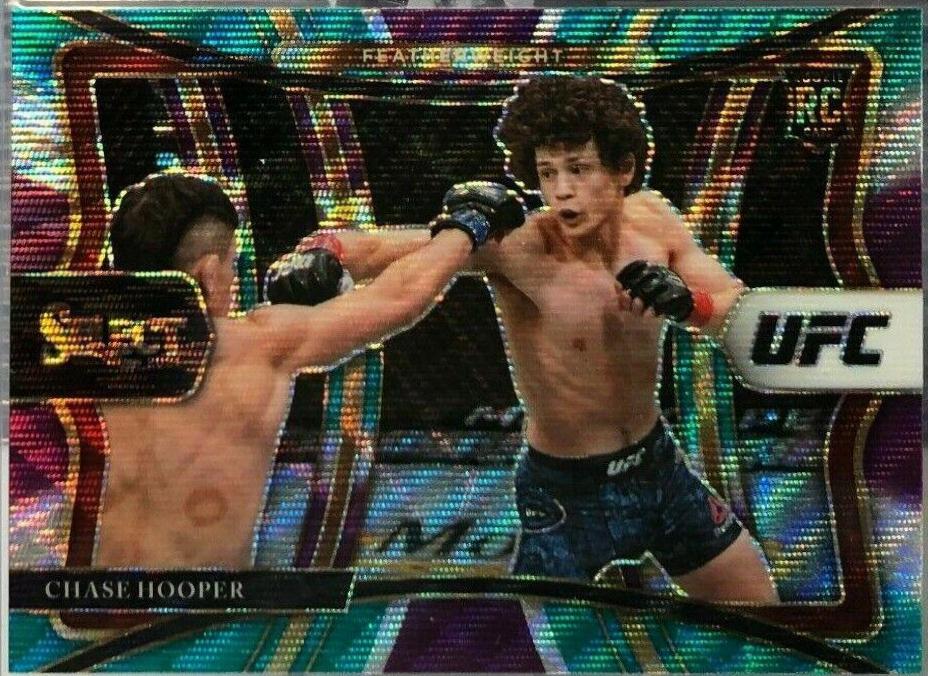Chase Hooper 2021 Panini Select UFC Premier Level #125 Tri Color
