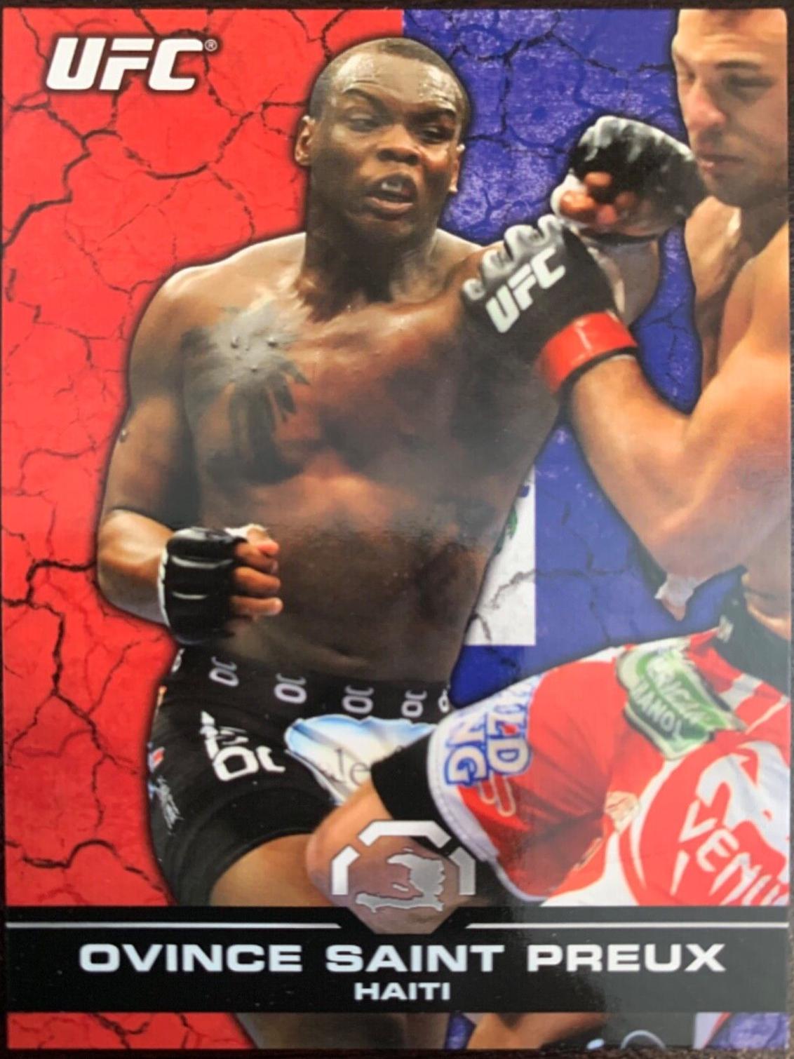Ovince Saint Preux 2013 Topps UFC Bloodlines Base #67 Flag