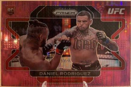 Daniel Rodriguez 2022 Panini Prizm UFC Base #89 Pink Pulsar