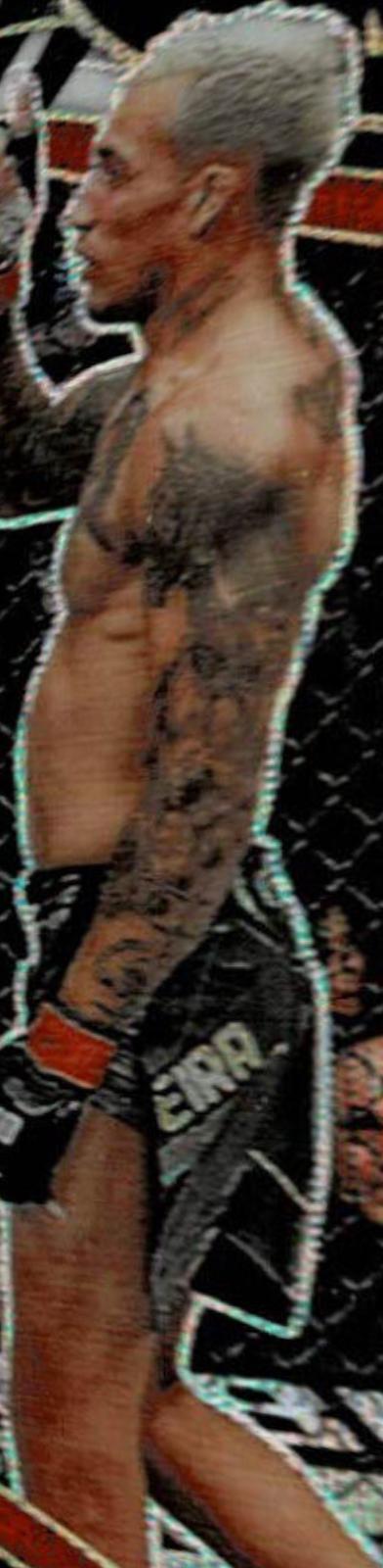 Charles Oliveira 2022 Panini Select UFC Octagonside #249 Zebra