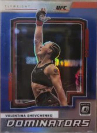 Valentina Shevchenko 2022 Panini Donruss UFC Base #40 Blue