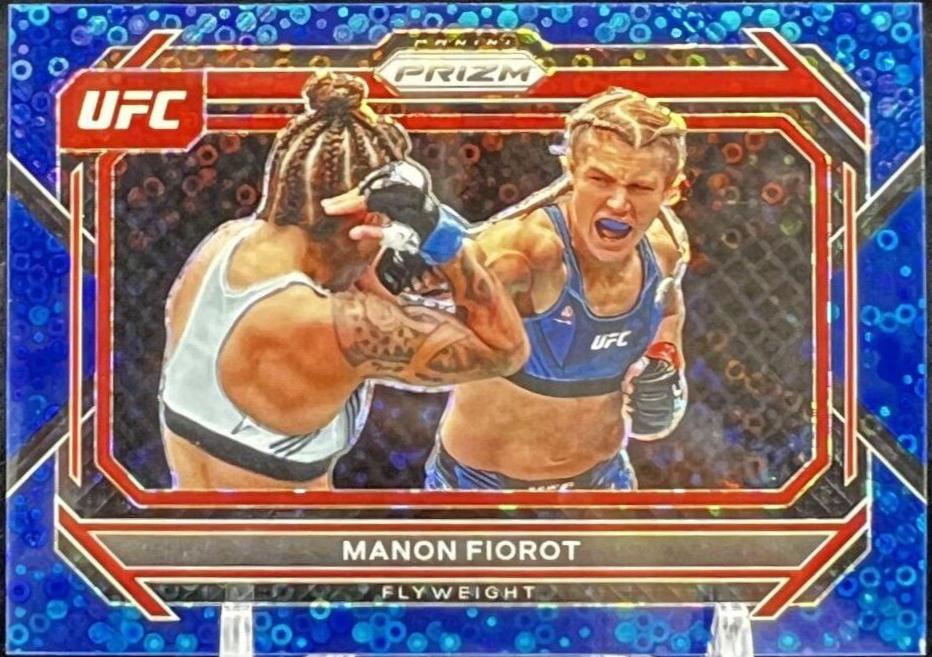 Manon Fiorot 2023 Panini Prizm Under Card UFC Base #95 Blue