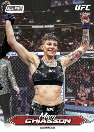 Macy Chiasson 2025 Topps Stadium Club UFC Base #28 Members Only