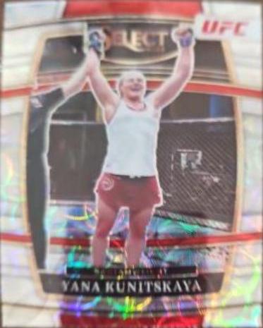 Yana Santos 2022 Panini Select UFC Concourse #80 Scope