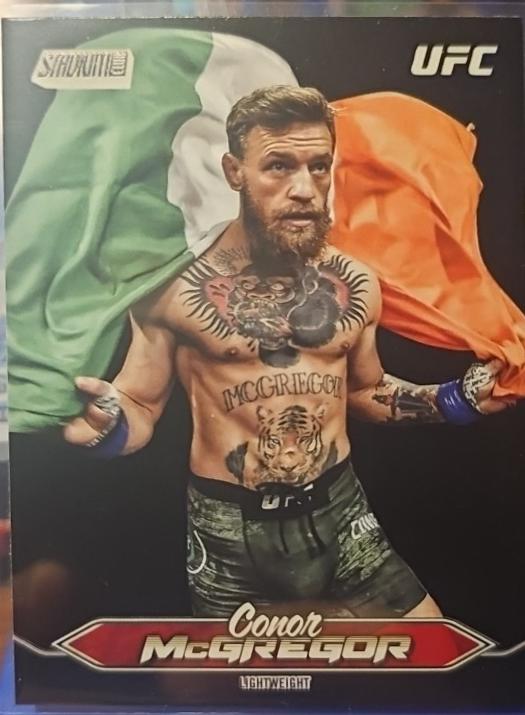 Conor McGregor 2025 Topps Stadium Club UFC Base #200 Black