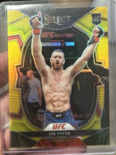 Joe Pyfer 2023 Panini Select UFC Concourse #66 Gold