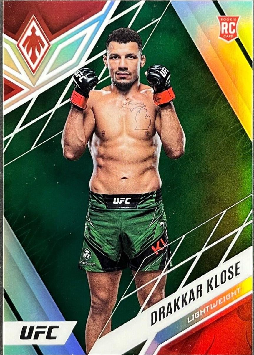 Drakkar Klose 2023 Panini Chronicles UFC Base Phoenix #325 Green