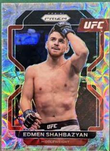 Edmen Shahbazyan 2022 Panini Prizm UFC Base #133 Premium