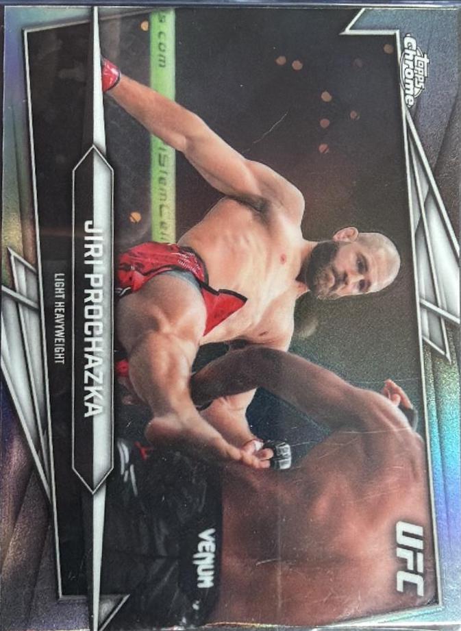Jiri Prochazka 2026 Topps Chrome UFC Base #42 Refractor