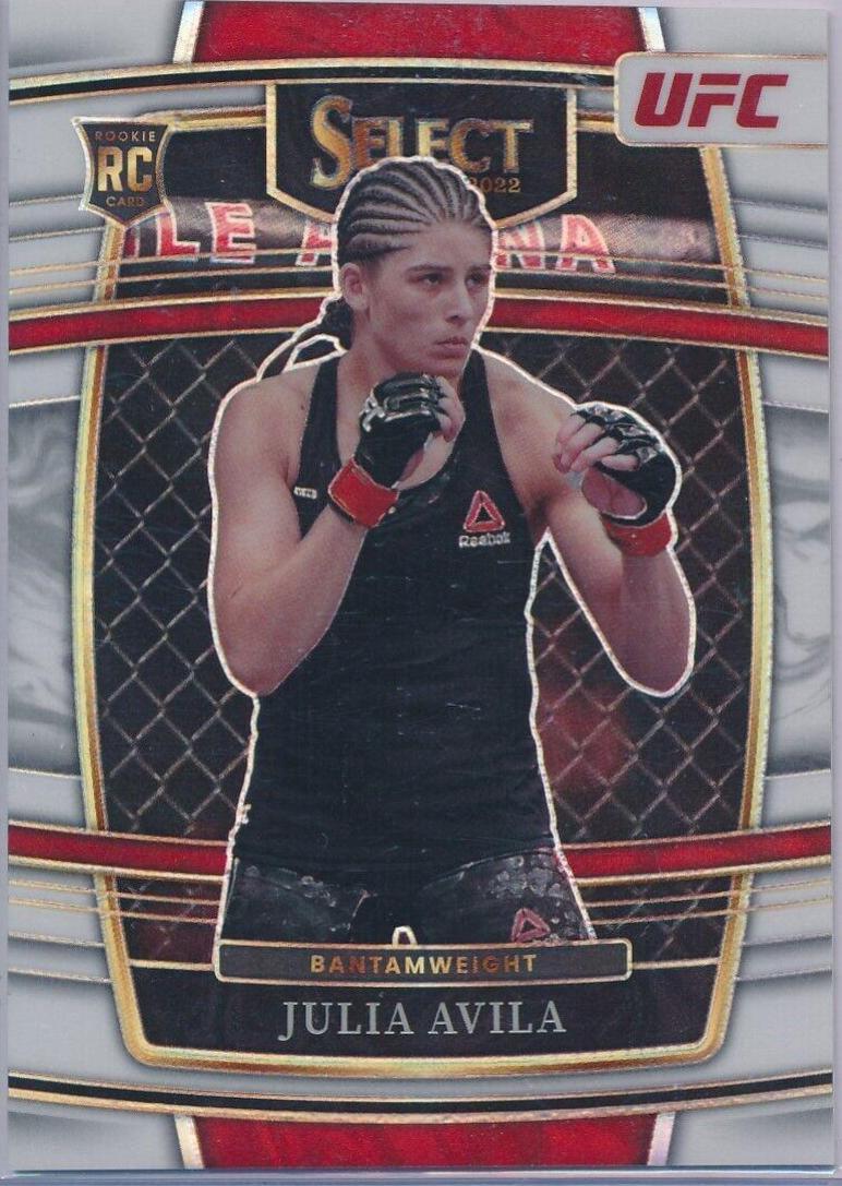 Julia Avila 2022 Panini Select UFC Concourse #91 White