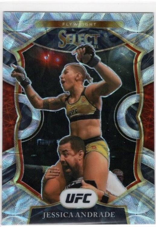 Jessica Andrade 2021 Panini Select UFC Concourse #25 Scope