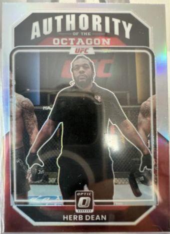 Herb Dean 2023 Panini Donruss Optic UFC Base #148 Holo