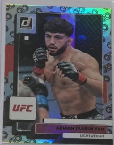 Arman Tsarukyan 2023 Panini Donruss UFC Base #8 30th Anniversary