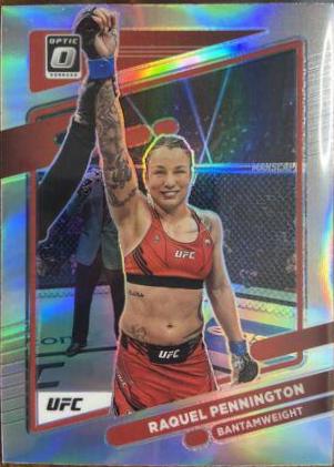 Raquel Pennington 2022 Panini Donruss Optic UFC Base #45 Holo