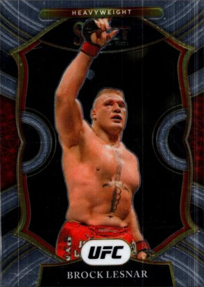 Brock Lesnar 2021 Panini Select UFC Concourse #18 Black
