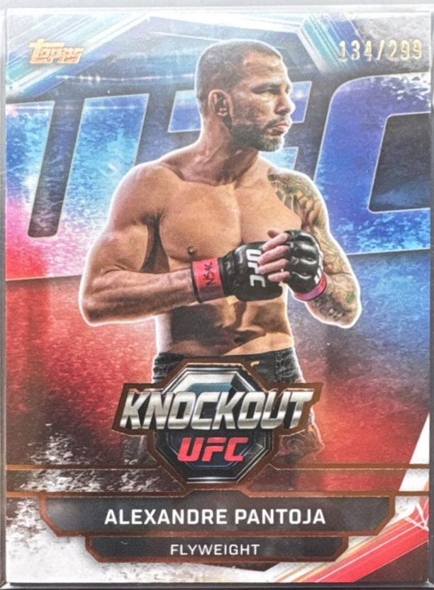 Alexandre Pantoja 2026 Topps Knockout UFC Base #15 Bronze