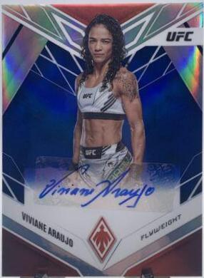 Viviane Araujo 2023 Panini Chronicles UFC Phoenix Autographs #28 Blue