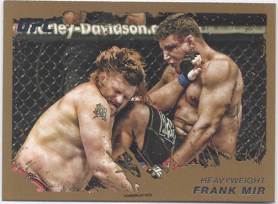 Frank Mir 2011 Topps UFC Moment of Truth Base #96 Gold