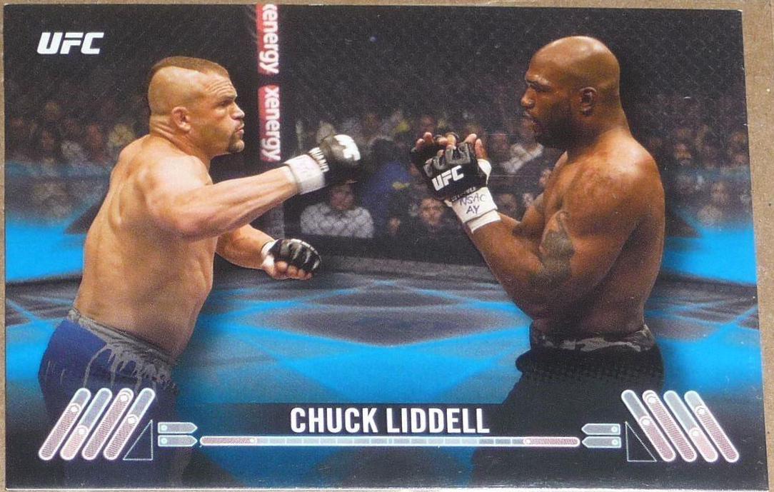 Chuck Liddell 2017 Topps UFC Knockout Base #10 Blue