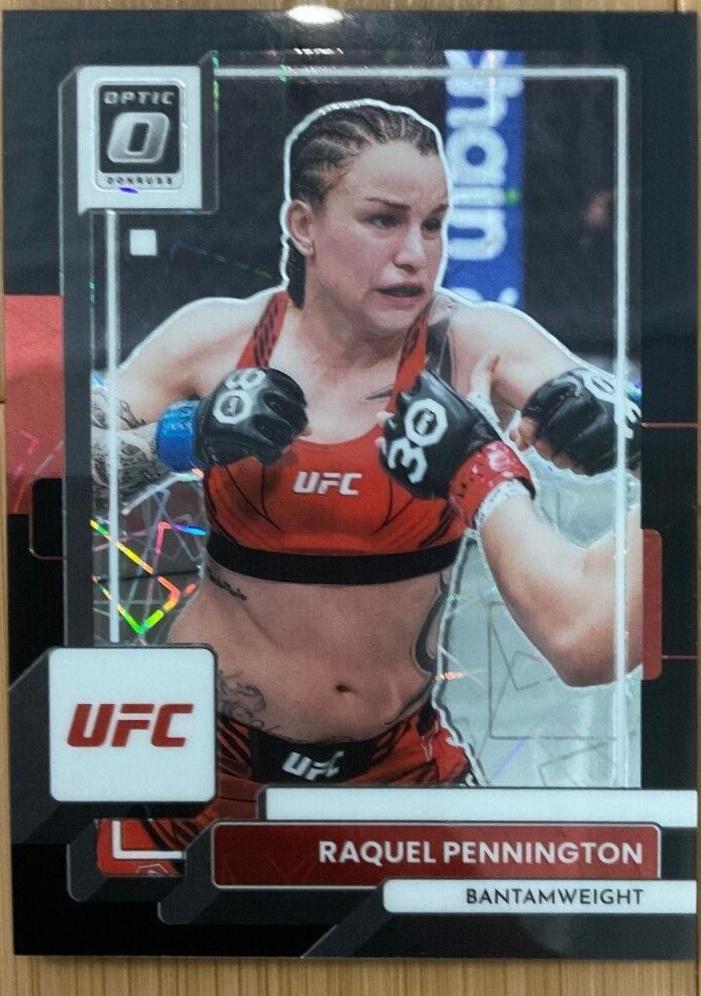 Raquel Pennington 2023 Panini Donruss Optic UFC Base #20 Black Velocity