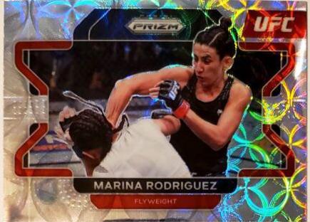 Marina Rodriguez 2022 Panini Prizm UFC Base #46 Premium