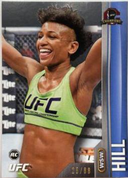 Angela Hill 2015 Topps UFC Champions Base #96 Blue