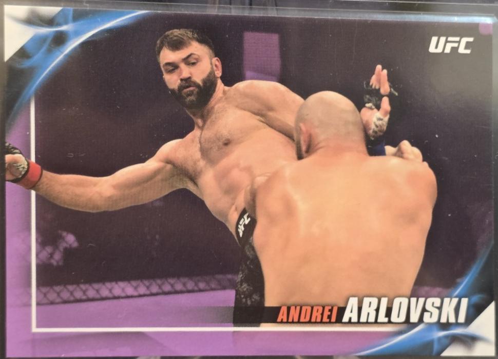 Andrei Arlovski 2019 Topps UFC Knockout Base #94 Purple