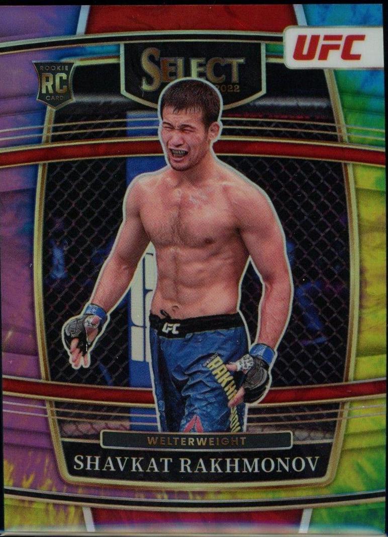 Shavkat Rakhmonov 2022 Panini Select UFC Concourse #84 Tie Dye