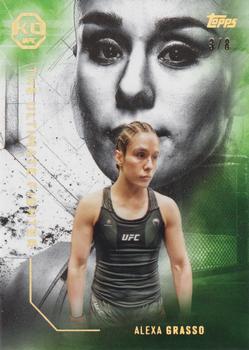 Alexa Grasso 2025 Topps Knockout UFC The Ultimate Fighter #UF-19 Gold