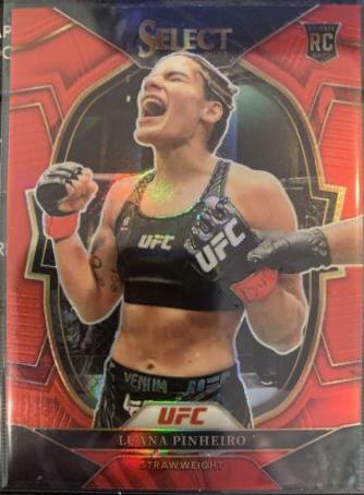 Luana Pinheiro 2023 Panini Select UFC Concourse #29 Red