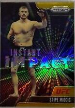 Stipe Miocic 2021 Panini Prizm UFC Instant Impact #19 Gold