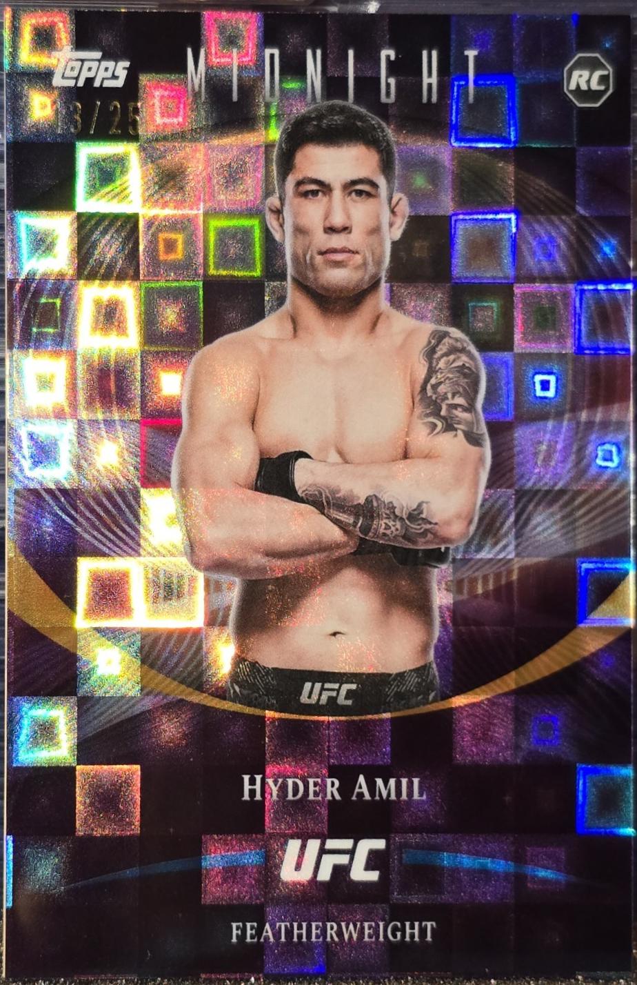 Hyder Amil 2026 Topps Midnight UFC Base #21 Daybreak