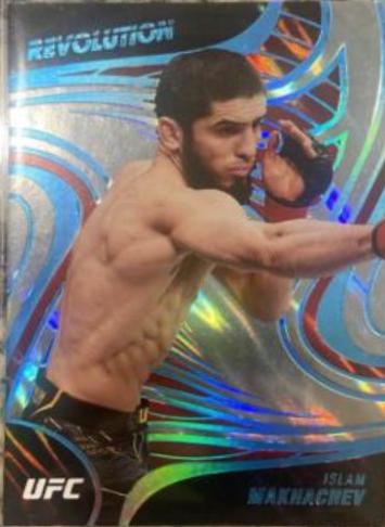 Islam Makhachev 2023 Panini Chronicles UFC Revolution #10 Lava