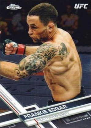 Frankie Edgar 2017 Topps Chrome UFC Base #56 Red