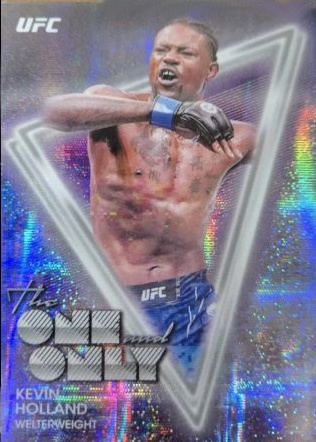 Kevin Holland 2025 Topps Midnight UFC The One and Only #OO-16 Daybreak
