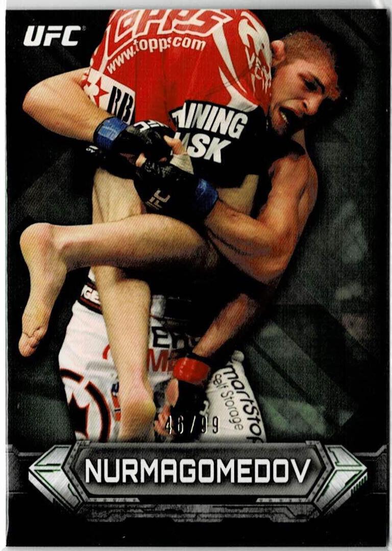 Khabib Nurmagomedov 2014 Topps UFC Knockout Base #79 Green