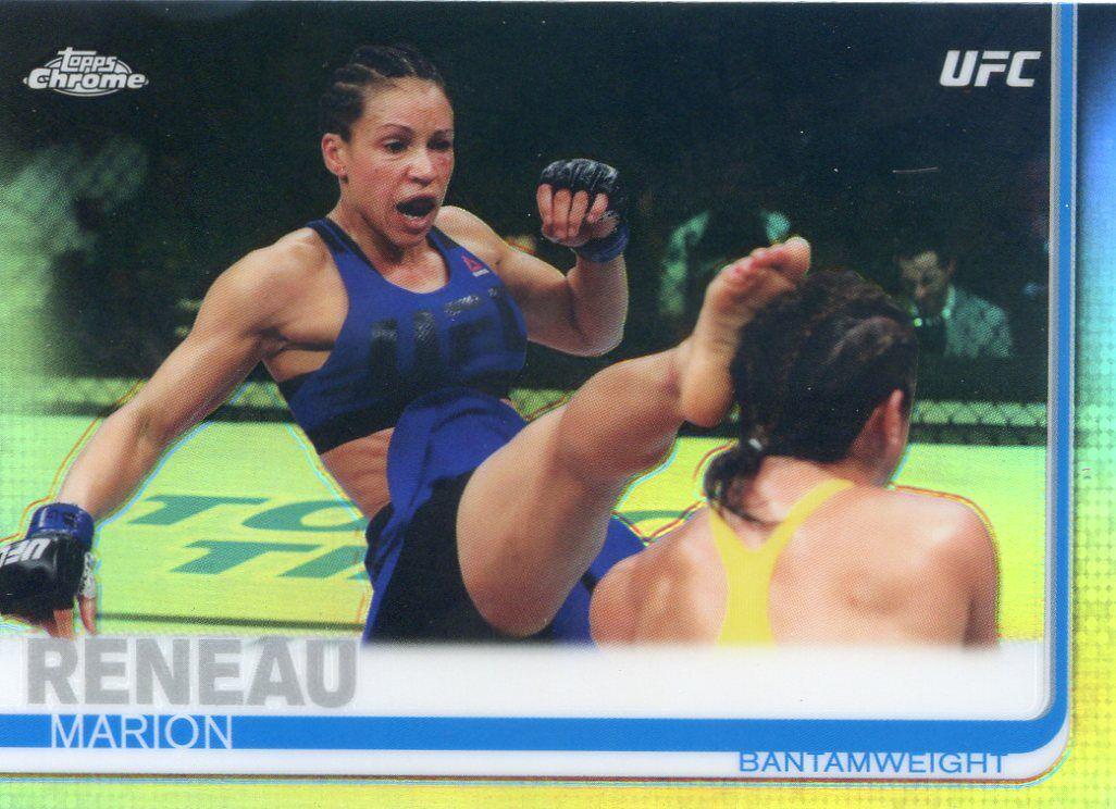 Marion Reneau 2019 Topps Chrome UFC Base #21 Refractor