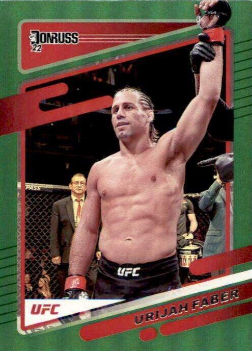 Urijah Faber 2022 Panini Donruss UFC Base #30 Green
