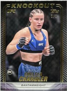 Chelsea Chandler 2024 Topps Knockout UFC Base #22 Gold