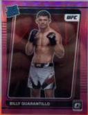 Billy Quarantillo 2022 Panini Donruss Optic UFC Base #107 Pink