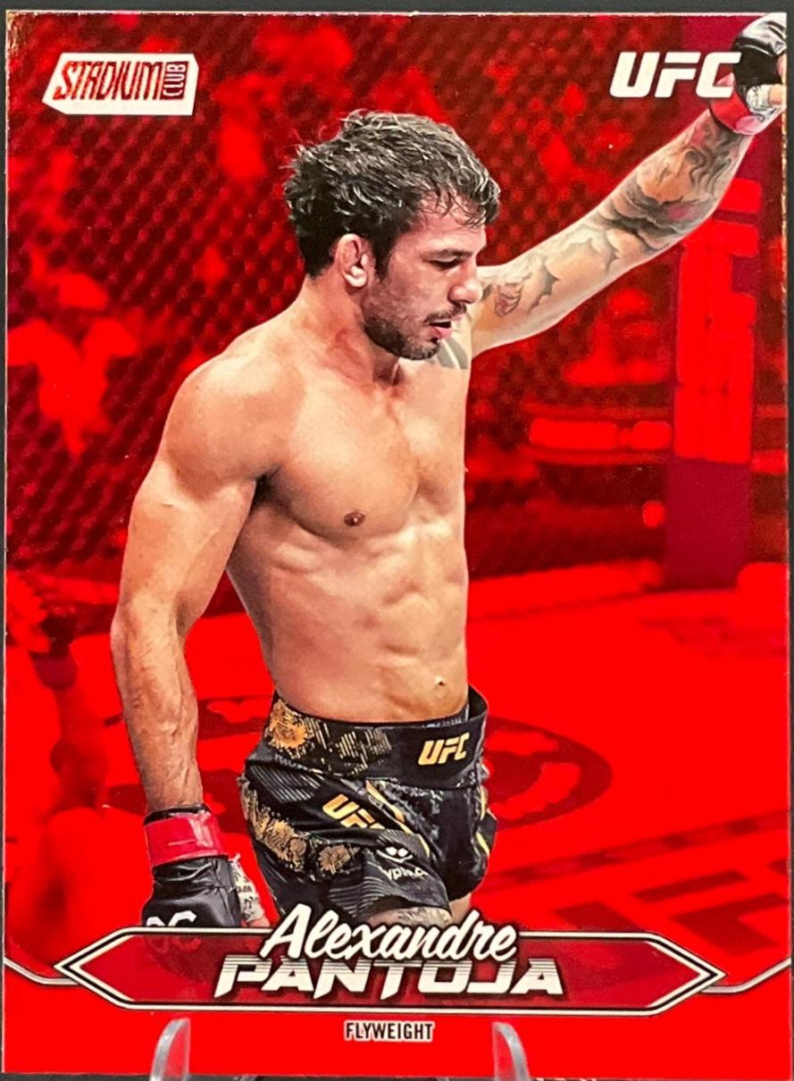 Alexandre Pantoja 2025 Topps Stadium Club UFC Base #27 Red