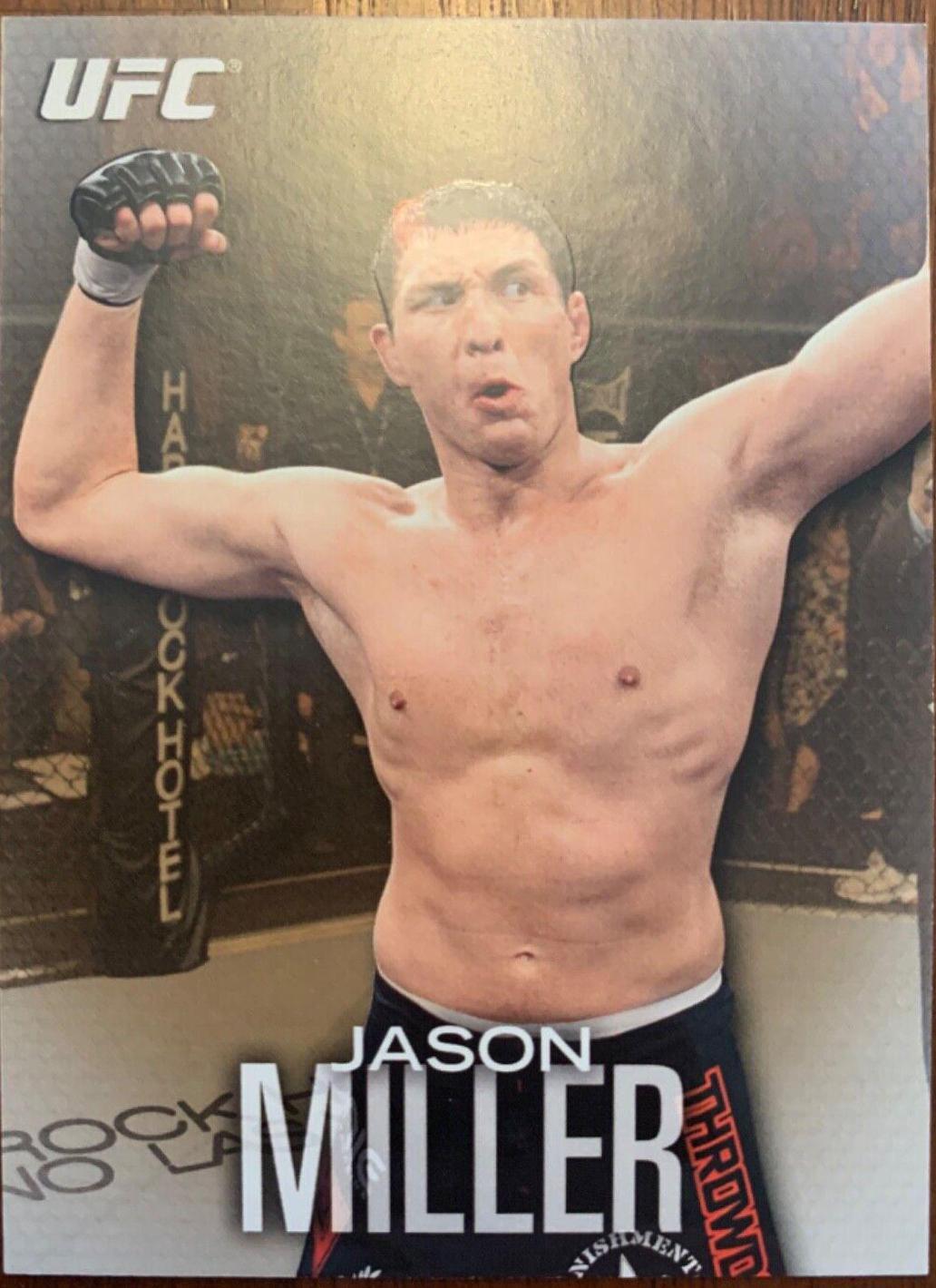 Jason Miller 2012 Topps UFC Knockout Base #47 Gold